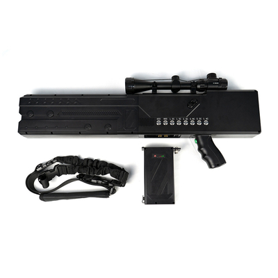 Przenośny pistolet zakłócający 433MHz 900MHz 1.3GHz 2.4GHz 5.8GHz UAV Jammer Gun