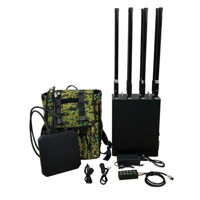 1.5KM~2KM zasięg Drone Jammer UAV Signal GPS Obrona antydronowa Backpack Jammer