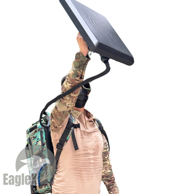 6 pasów UAV Drone Radio Frequency Jammer Backpack Drone Jammer 2000m-2500m