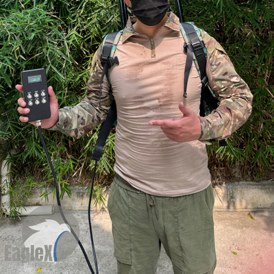 300W Camo 6 Band 2KM Drone Jammer UAV Signal Defense Anti Drone Solution