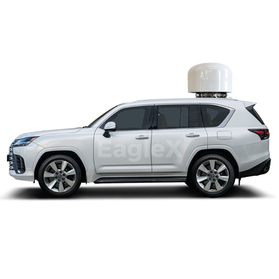 50MHz~6GHz wykrywanie + uderzenie drona jammer Land Cruiser przekształcony w antydrona SUV pojazd anty-FPV system