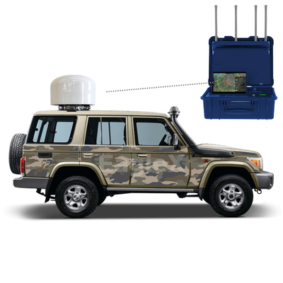 3000M Anty UAV Jammer Przenośny pojazd zamontowany Jammer Ant Drone Solution