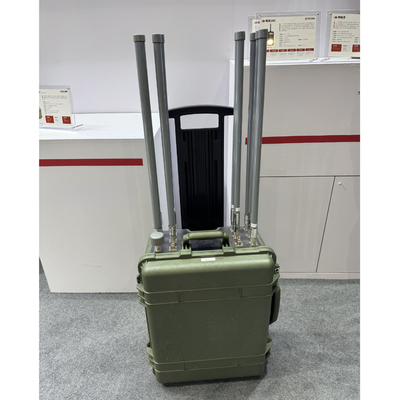 3KM Anti FPV Backpack Drone Jammer 1.5GHz 2.4GHz 5.8GHz Przenośny jammer częstotliwości