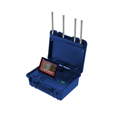 3000m-6000m IP66 Przenośny detektor dronów 16GB System platformy dowodzenia łącza