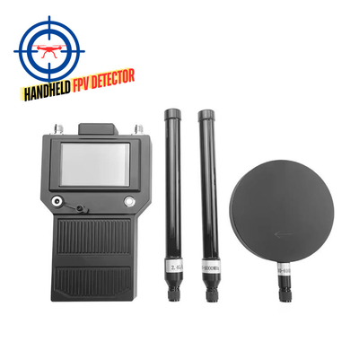 Ręczne 3000 metrów FPV DJI Drone Detector 400MHz 2.4GHz 5.2G 5.8G Portable Detection