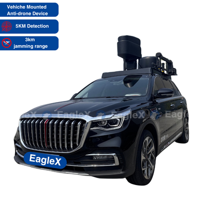 Zindywidualizowany system wykrywania i przeciwdziałania dronów montowanych w pojeździe dla zwiększonego bezpieczeństwa