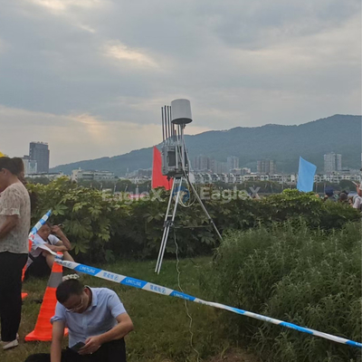 3/5/10KM Drone Jammer Fixed Outdoor Fpv Jamming Detection All In One z systemem sterowania dronami