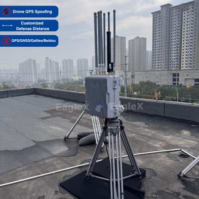 Drone FPV GPS, BeiDou, GLONASS Galileo Urządzenie szpiegujące dla lotnisk, więzień, ochrony granic, ochrony elektrowni