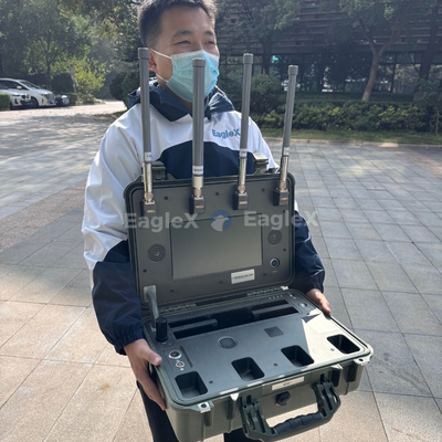 8-10KM FPV UAV Drone Detection Range Handheld Drone Detector z pozycjonowaniem pilota w czasie rzeczywistym