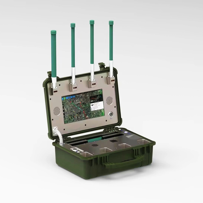 5KM~10KM 360° Cała przestrzeń powietrzna IP66 Poziom ochrony 900M 1.4G 2.4G 5.2G 5.8GHz 10 godzin Operacja Wykrycie drona 0