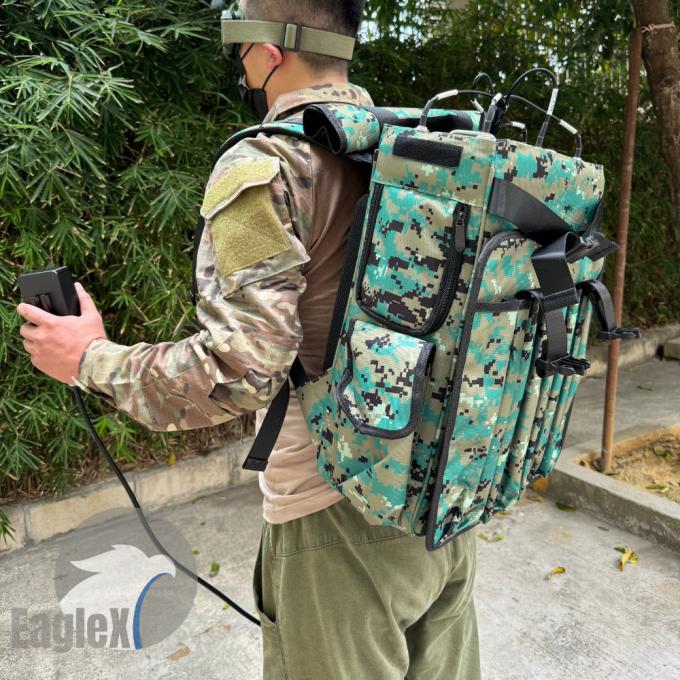 1.5KM~2KM zasięg Drone Jammer UAV Signal GPS Obrona antydronowa Backpack Jammer 0
