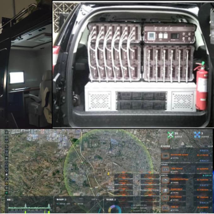Wykrycie drona 8KM FPV 3KM Przeciwdziałanie rozwiązaniom antydronowym 0