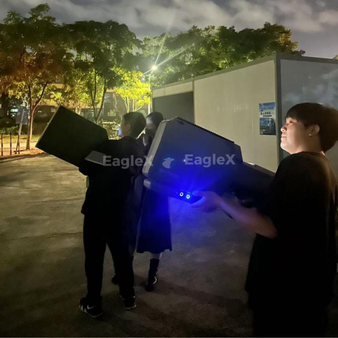 Przenośny GPS Spoofing Drone Jammer z wykrywaniem i zakłócaniem, 3-w-1 Przenośny Drone Defence Device Przenośny FPV Drone Jammer 2