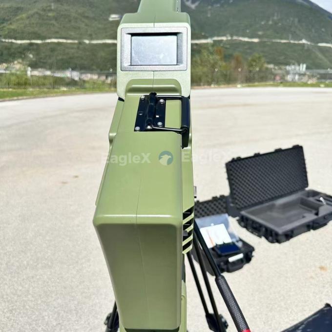 Przenośny GPS Spoofing Drone Jammer z wykrywaniem i zakłócaniem, 3-w-1 Przenośny Drone Defence Device Przenośny FPV Drone Jammer 0
